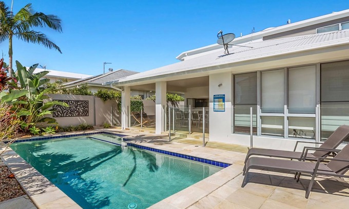 Kingscliff Casa | Azul marino en la playa de sal