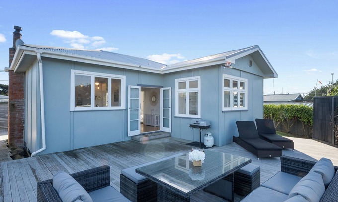 Foxton Beach Casa | Ocean Breeze - Foxton Beach Holiday Home