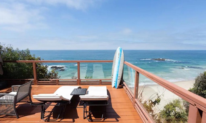 South Laguna Casa | OCEAN FRONT Beach HOUSE! Private Stairs to SAND!