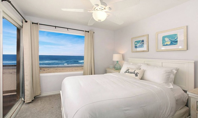 Mission Beach Condominio | Frente al mar Mission Beach Penthouse!