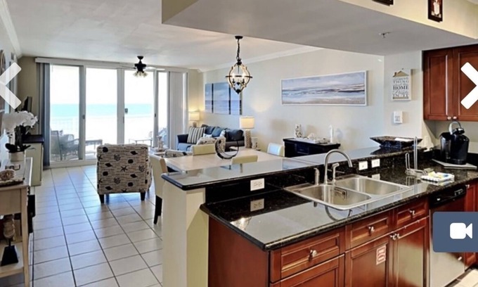 Open Sands Condominio | Ocean Front Condo 2bedroom & Bunk, Near Pier Park
