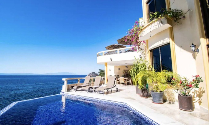 Mismaloya Casa | Ocean Front Villa, Hot Tub, Heated Pool, Chef, Beach, Multiple Terraces, 10 beds
