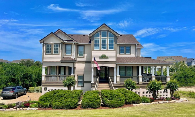 Corolla Casa | Ocean & Golf Course Views, 5 Bedroom, Private 75 Ft Pool, Gym/Pickleball/Tennis