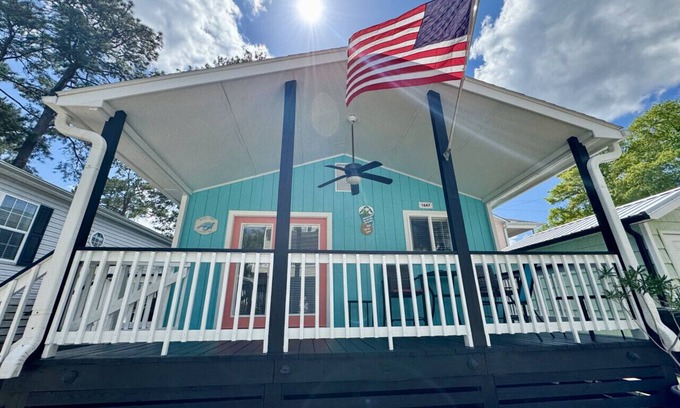 Surfside Beach Apartamento | Ocean Lakes, Golf Cart, Pet Friendly 1647
