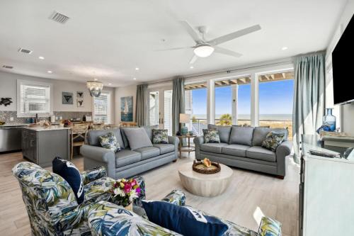 Fernandina Beach Casa | Ocean Lookout 2 - Heated Pool, Beachfront Deck, Stunning Ocean Views