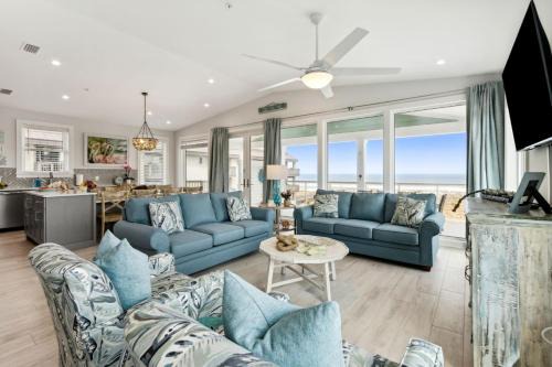 Fernandina Beach Casa | Ocean Lookout 3 - Heated Pool, Beachfront Deck, Stunning Ocean Views