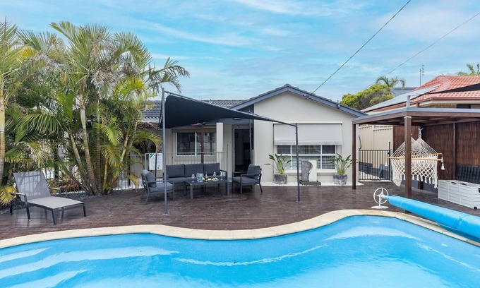 Anna Bay Casa | Ocean Palms, 11 Prentice Place with a private pool