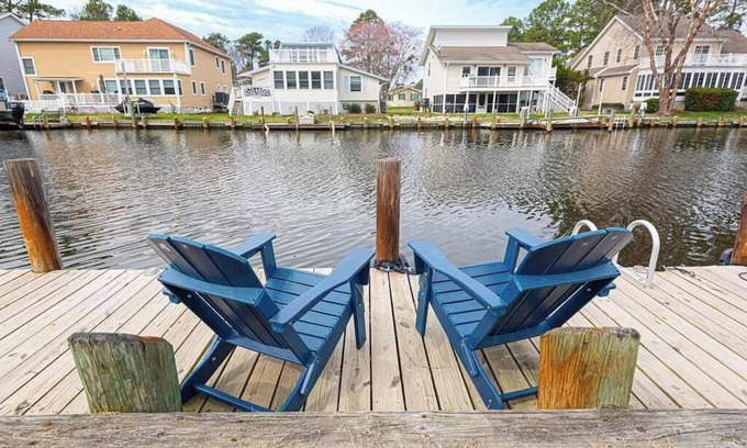 Ocean Pines Casa | Ocean Pines BorderLinks | 3BR Canal Front Home