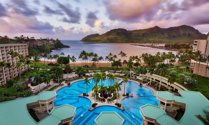 Lihue Complejo | Ocean View - 2 Bedroom - Marriott's Kauai Beach Club - Full Resort Access