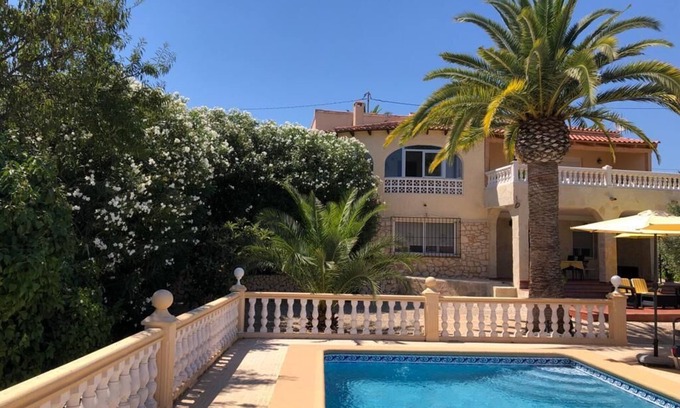Calpe Casa | Vista al mar, playa y sol español. Que mas quieres