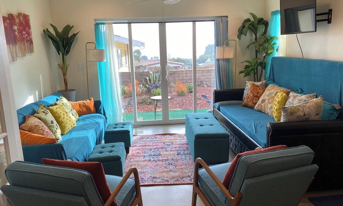 Rancho Palos Verdes Casa | Ocean view house, 1 bedrm, full kitchen & patio in Abalone Cove , RPV, private!