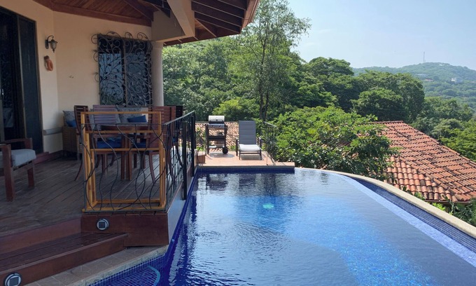 Playa Hermosa Villa | Ocean view with private pool