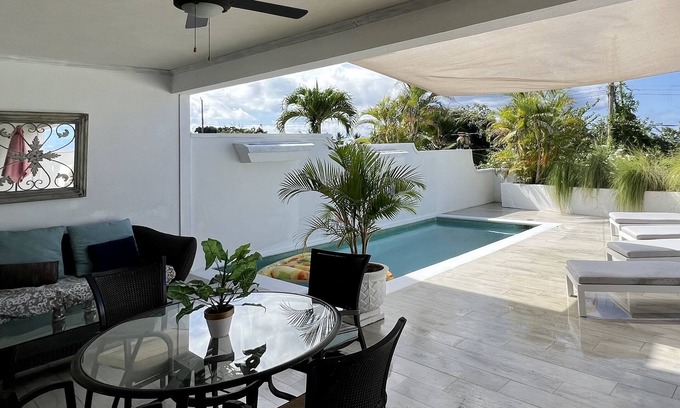 Christie Casa | Vistas al mar y piscina privada en la costa oeste de Barbados