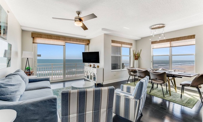 Melinda Cook Casa | Oceanfront Escape at The Opus - Pool and Hot tub Open!