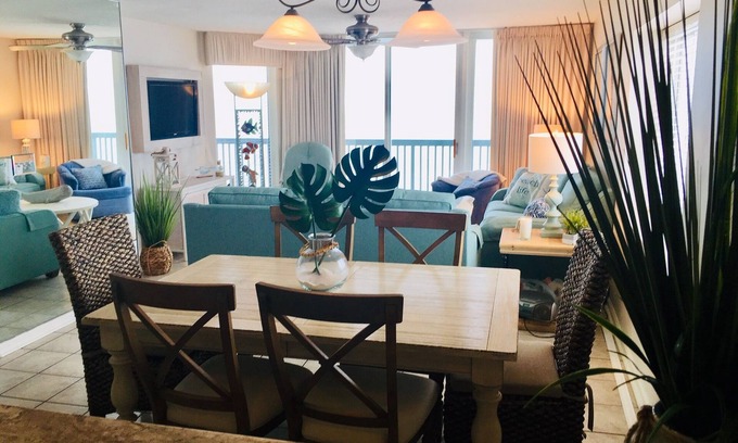 Ocean Drive Condominio | La mayoría de los comentarios / calificación más alta en el área! Hermoso condominio-océano frente-gran balcón