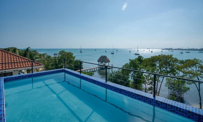 Placencia Villa | Oceanfront 5 Bedroom Private Island Villa w/ Pool