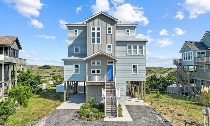 Salvo Casa | Oceanfront 7025 - The Cure: 5-Bedroom House in Salvo, NC with Private Pool