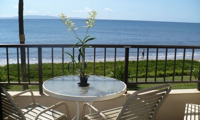 Kihei Condominio | En la playa en Sugar Beach Resort - # 226