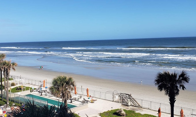 New Smyrna Beach Condominio | Frente al mar * Impresionante Vista * Los Pelican * 2 piscinas