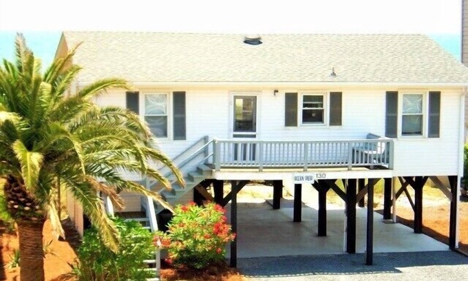 Ocean Isle Beach Casa | Casa de playa frente al mar en el corazón de Ocean Isle Beach