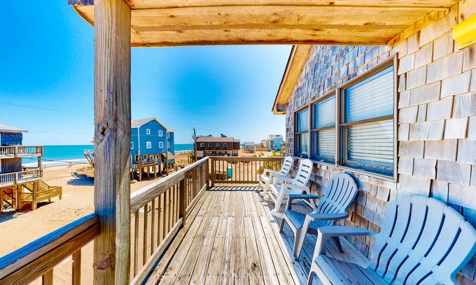Buxton Casa | Oceanfront, Dog-Friendly House w/ Free WiFi, Ocean View, & Shared Pool