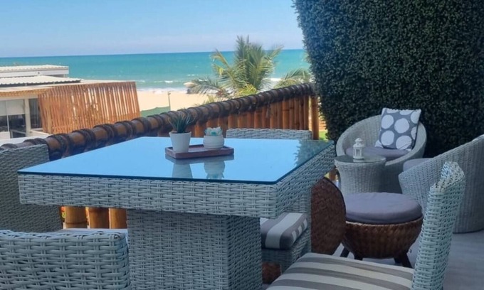 Bocapan Apartamento | Oceanfront duplex in Zorritos with A/C, terrace, 4BR, next to Casa Andina.