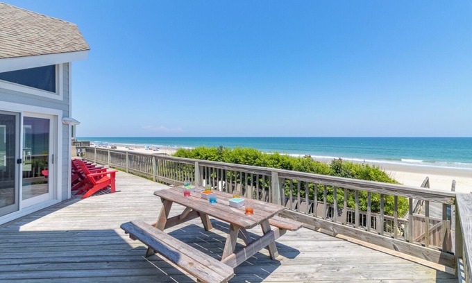 Currituck County Casa | Oceanfront home in Corolla NC just steps from the beach!