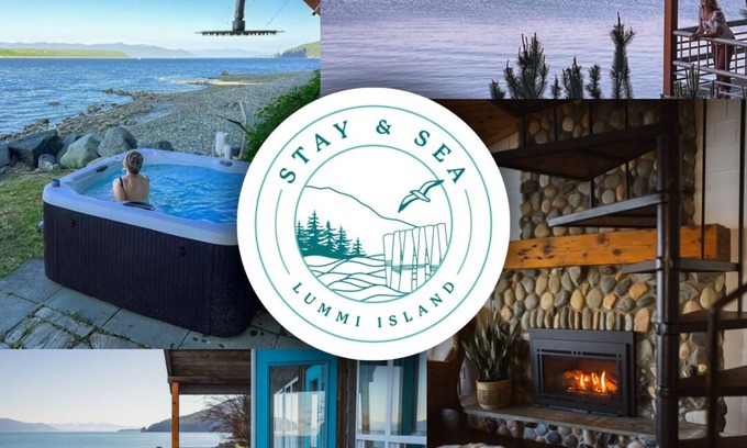 Lummi Island Casa | Oceanfront Home- Just Steps from Private Beach