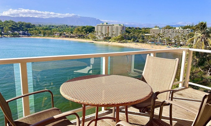 Lihue Casa | Oceanfront home on one of the most popular beaches in Kauai!