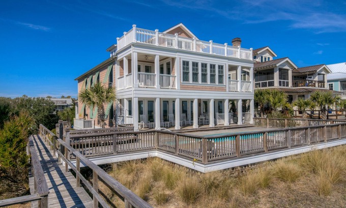 North Litchfield Beach Casa | Le Phare: 6 BR / 7. 5 BA casa en Pawleys Island, para 18 personas
