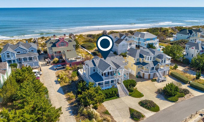 Buck Island Casa | Oceanfront home walkable to the beach with private pool & hot tub - dog-friendly