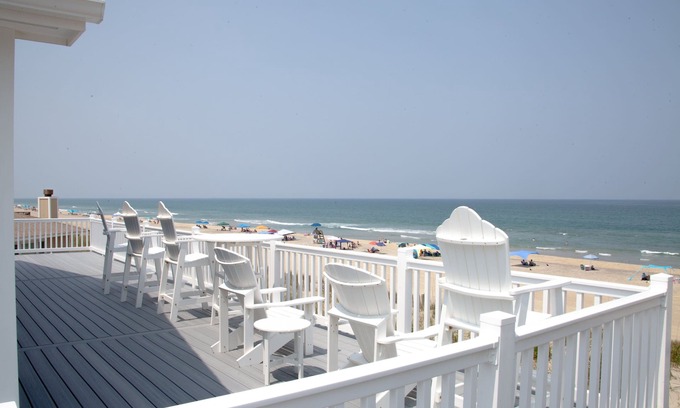 Carolina Dunes Casa | Oceanfront, Hot Tub, Game Room
