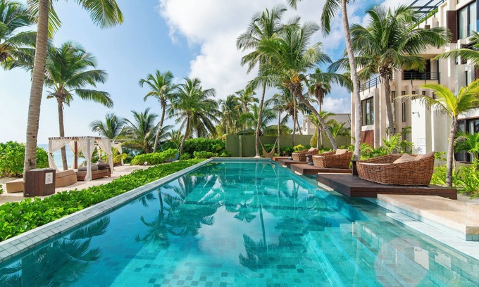 Soliman Bay Apartamento | OCEANFRONT LUXURY CONDO IN TULUM/TANKAH WITH BEACHCLUB