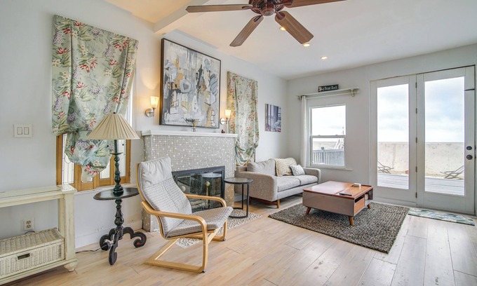 Brant Rock Casa | Oceanfront Marshfield Home on Brant Rock Beach