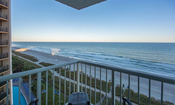 Myrtle Beach Apartamento | Oceanfront Oasis In The Heart Of Myrtle Beach