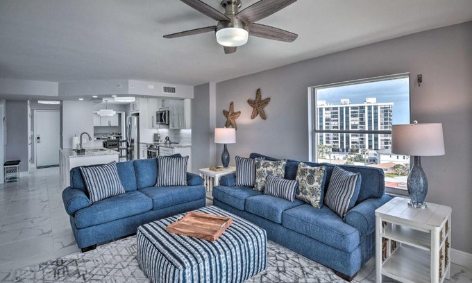 Seawinds Condo Apartamento | Oceanfront Ormond Beach Condo - Steps to Shore!