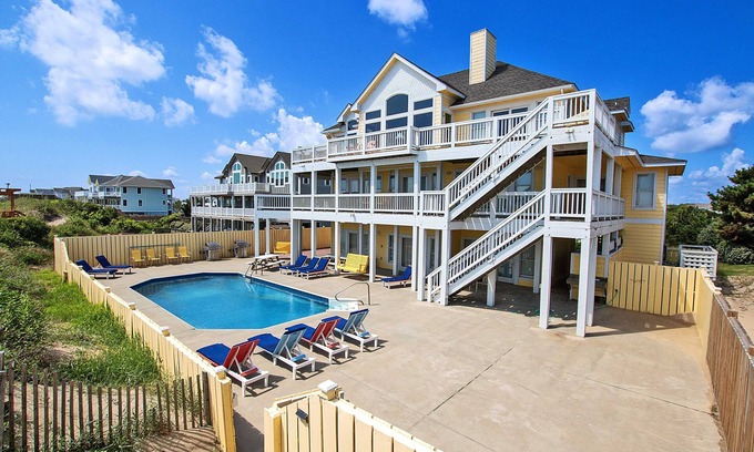 Whalehead Beach Casa | WL877, Summerwind / Oceanfront, 7 habitaciones, 6. 2 baños