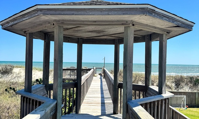 Ocean Isle Beach Casa | Oceanfront, Sound Front, Private Community, Luxury Home with Pool!