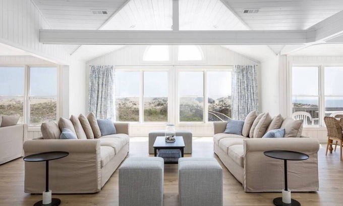 Carova Beach Casa | Oceanfront with Private Beach Access & Wild Horses