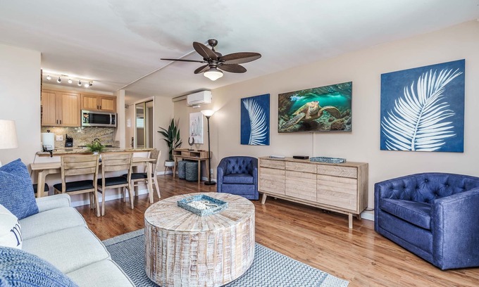 Napili Apartamento | OCEANVIEW 1 BDRM Napili Shores F147 - AC, King bed, ground floor