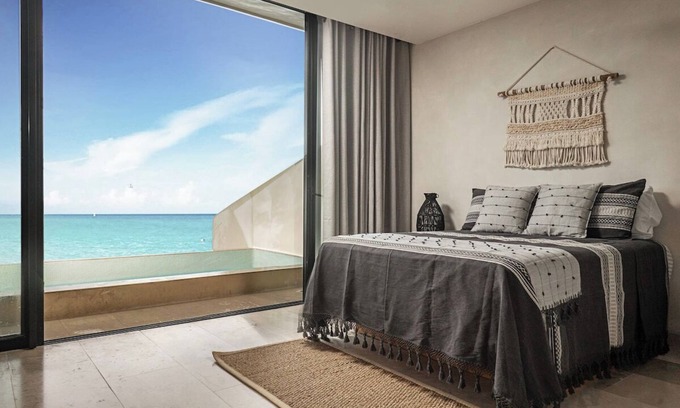 Soliman Bay Apartamento | Oceanview Penthouse Studio in Tankah