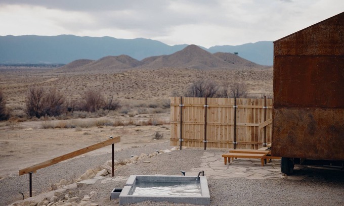 Fremont County Apartamento | Ocotillo Tiny Home - Soaking Included