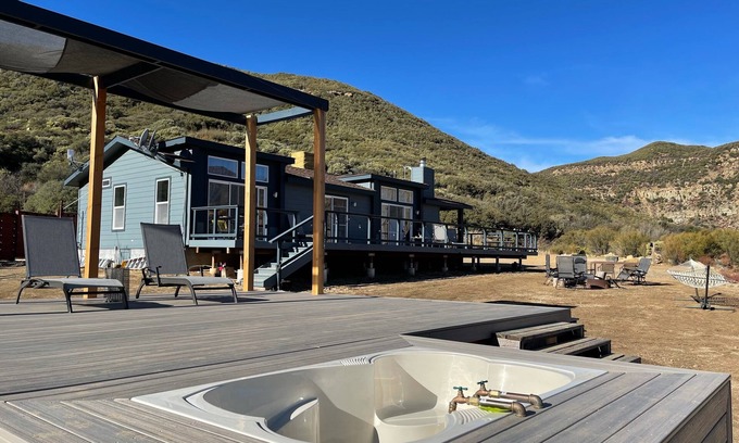 Ojai Casa | Casa de retiro remoto en el desierto de Sespe