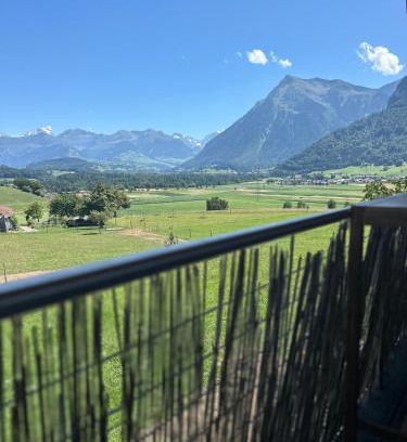 Zwieselberg Apartamento | OktoberAktion!Panormamablick, NH Spiez, 10 min vom Thuner See