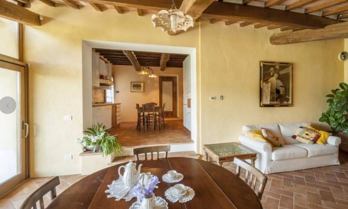 Monte San Savino Apartamento | Eco Agriturismo il Capoverso - Apartamento Lavanda - arte, naturaleza, confort
