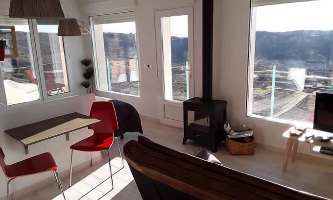 Zafra de Zancara Cabaña | Antigua Casa de Pedro Chicote (Loft Seitai) para 2 personas