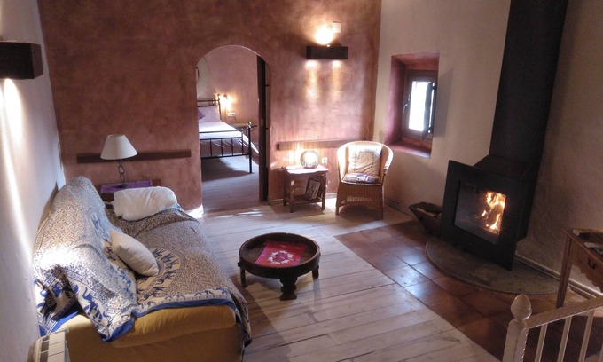Zafra de Zancara Cabaña | Antigua Casa de Pedro Chicote (Apartamento Suite Thalassa) para 2/3 personas