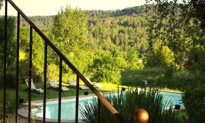 Villecroze Casa | Antiguo Mas Provenzal con piscina para 12 personas, 6 habitaciones, (+ bajo petición)