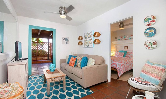 Old Town Casa | Old Town 1BR Short Drive to Downtown & Beaches 2.5