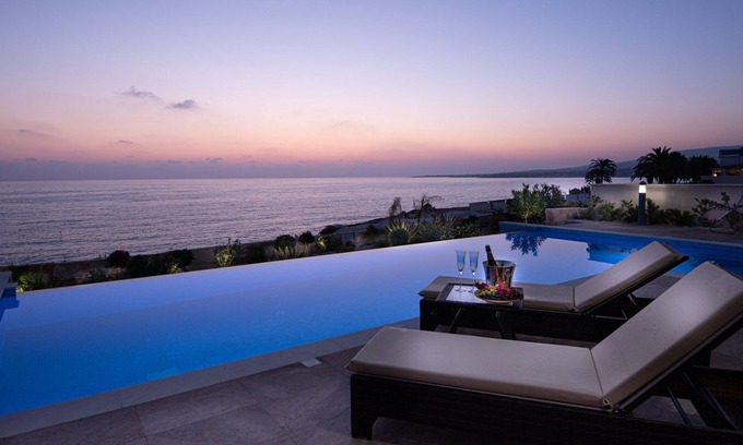 Kissonerga Villa | Villa-Premium-Baño con bañera-Vista al Mar